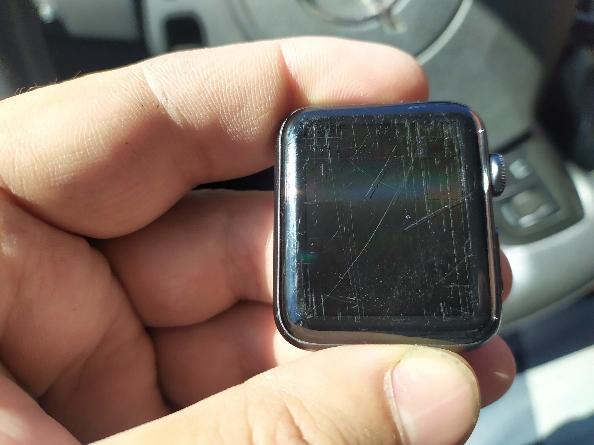 удаление царапин с экрана apple watch в минске